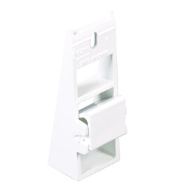 Amerimax T0539 11 in. H X 8 in. W X 7 in. L White Vinyl Fascia Fixer