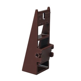 Amerimax T1539 11 in. H X 8 in. W X 7 in. L Brown Vinyl U Fascia Fixer