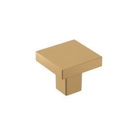 Amerock 6PK36905CZ Monument Modern Square Cabinet Knob 1 in. Champagne Bronze 6 pk