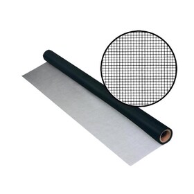 PHIFER WIRE 3047305Phifer Wire UltraVue 36 in. W X 84 in. L Black Polyester Screen Cloth