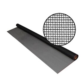 PHIFER WIRE 3047306Phifer 36 in. W X 84 in. L Black Fiberglass Insect Screen Cloth
