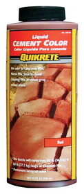 Quikrete 1317-03 Liquid Cement Color 10 oz Red