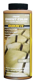 Quikrete 1317-02 Liquid Cement Color 10 oz Buff
