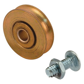 Prime-Line D 1502 1-1/4 in. D X 5/16 in. L Steel Roller Assembly 2 pk