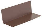 Amerimax 7091219 4 in. W X 12 in. L Galvanized Steel Pre-Bent Flashing Shingle Brown