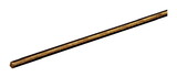 Steelworks 11506 Boltmaster 0.25 in. D X 12 in. L Threaded Brass Rod 1 pk