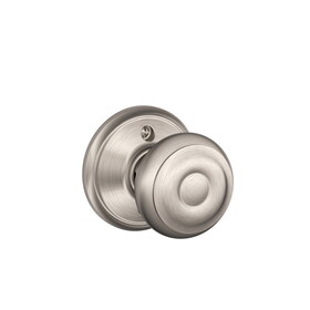 Schlage F170GEO619 Georgian Satin Nickel Dummy Knob Right or Left Handed