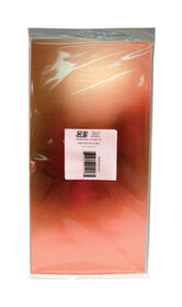 K&S 01217 0.025 in. X 6 in. W X 12 in. L Copper Plain Sheet Metal