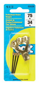 Hillman 50026 OOK Professional Picture Hanger 75 lb 1 pk