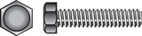 Hillman 221027 3/8 in. D X 3 in. L Zinc Plated Steel Hex Tap Bolt 50 pk