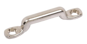 Campbell T7691802 Nickel-Plated Low Carbon Steel Strap Loop 2-3/4 in. L