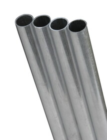 K&S 9315 3/8 in. D X 3 ft. L Round Aluminum Tube