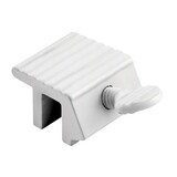 Prime-Line U 9802 Painted White Aluminum Window Lock 1 pk