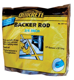 Quikrete 691742 Gray Foam Joint Barrier Foam 3/4" x 20 ft.