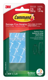 3M 17615CLRAW-ES Command Assorted Foam Refill Strips 6 pk