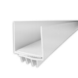 M-D Building Products 19102M-D BUILDING PRODUCTS White Vinyl Under Door Seal For Doors 36 in. L X 1.75 in.