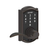 Schlage FE695VCAM716ACC Aged Bronze Steel Electric Touch Screen Entry Lock