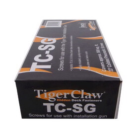 Tiger Claw F-5906-GNSC 1-1/2 in. L Angled Strip Black Oxide Scrail Fasteners 930 pk