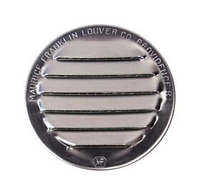 Maurice Franklin Louver RL-100 2 2 in. W X 2 in. L Bright Silver Aluminum Mini Louver