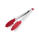 KitchenAid KO094OHERA Silver/Red Silicone/Stainless Steel Tip Tongs