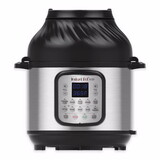 Instant Pot 140-0021-01Instant Duo Crisp Stainless Steel Pressure Cooker 8 qt Black/Silver