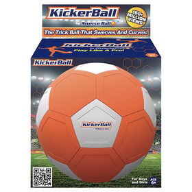 Kickerball KICKSTACK2PK Swerve Ball Sports Soccer Ball 1 pk