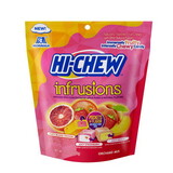 Hi-Chew 12250 Infrusions Orchard Mix Blood Orange/Peach/Strawberry Candy 4.24 oz