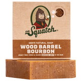 Dr. Squatch RTLBARWBB-6-6 Wood Barrel Bourbon Scent Soap Bar 5 oz 1 pk