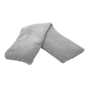 Warmies HP-COR-GR Hot-Pak Gray Ribbed Neck and Shoulder Wrap 1 pk