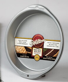 Wilton 191003181 9 in. W X 9 in. L Cake Pan Silver 1 pc