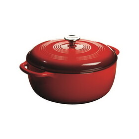 Lodge EC7D43 Cast Iron Dutch Oven 11.5 in. 7.5 qt Red