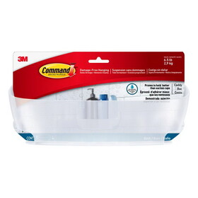 3M BATH11-ESF Command 4.75 in. H X 4.625 in. W X 11.375 in. L Shower Caddy