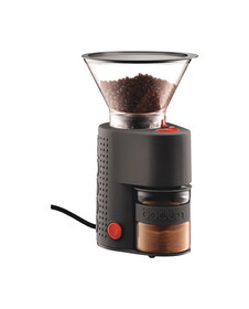BODUM 10903-01Bodum Bistro Black Plastic/Steel 220 gm Coffee Grinder