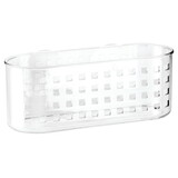 iDesign 41600 Clear Plastic Shower Basket
