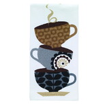 T-Fal 12459 Multicolored Cotton Coffee Cups Kitchen Towel 1 pk