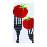 T-Fal 12453 Multicolored Cotton Fork/Tomato Kitchen Towel 1 pk