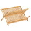 iDesign 41950 Brown Bamboo Dish Drying Rack