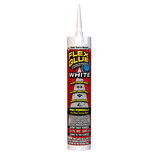 Flex Seal Products GFSTANR10 FLEX GLUE White Rubberized Waterproof Adhesive 10 oz