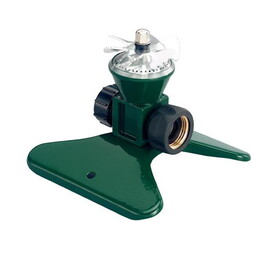Orbit 58333N Cyclone II Zinc Non-Tipping Base Whirling Sprinkler 1250 sq ft 1 pk