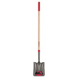 Truper PCL-E Tru-Tough 58 in. Steel Square Transfer Shovel Wood Handle