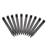 EasyFlex 1940-10 10 in. L X 0.8 in. H Plastic Black Anchoring Spike