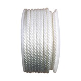Koch 5221244 Industries 3/8 in. D X 125 ft. L White Solid Braided Nylon Rope