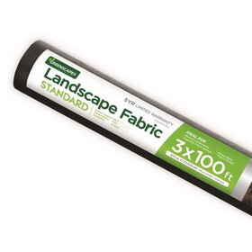 Greenscapes 46646 3 ft. W X 100 ft. L Polypropylene Landscape Fabric