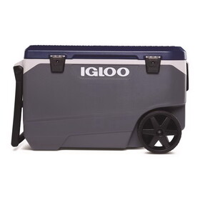 Igloo 34547 MaxCold Latitude Blue/Gray 90 qt Roller Cooler