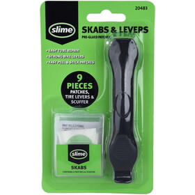 Slime 20483 Rubber Skabs and Levers 9 pk