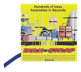 Turf 1001B Bulk-Strap 1 in. W X 300 ft. L Blue Webbing 200 lb 1 pk