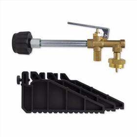 Mr. Heater F200049 Fuel Keg Brass/Steel Refill Propane Cylinder Kit