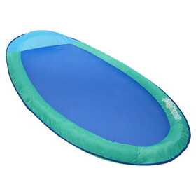 SwimWays 6069163 Hyper-Flate Valve Assorted Fabric/Mesh Inflatable Spring Float Original Pool Float