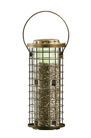 Perky Pet 114 Squirrel Stumper Wild Bird 3 lb Metal/Plastic Bird Feeder 8 ports