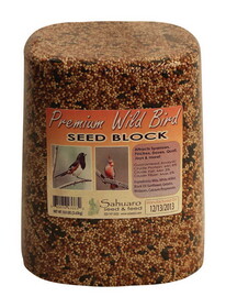 Sahuaro Seed LGBLOCK8 Assorted Species Millet Bird Food Block 8 lb